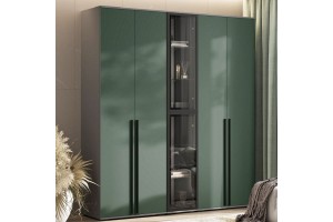 Набор шкафов "Норд" (графит - изумруд)