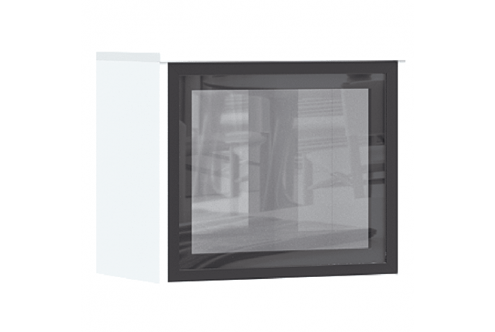 Антресоль-стекло Норд к терминалу 300 Белый - Белый глянец