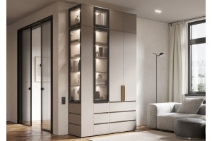 Набор шкафов "Норд" с ящиками Кашемир - Кашемир