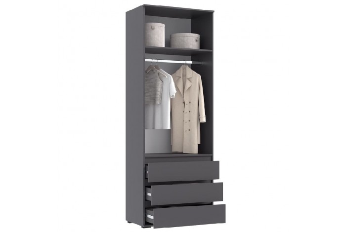 Набор шкафов Норд с ящиками Графит - Графит