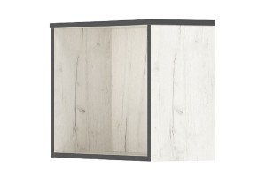 Антресоль "Норд" к приставному стеллажу (дуб крафт белый)