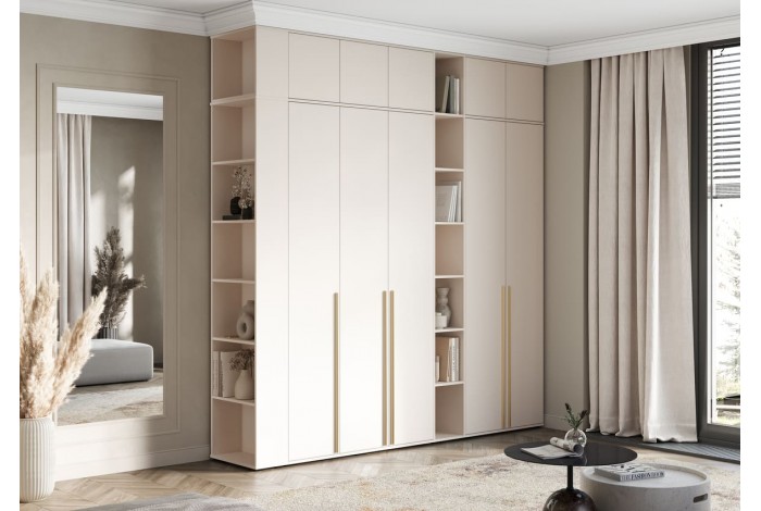 Антресоль Норд к приставному стеллажу кашемир