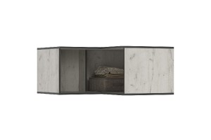 Набор шкафов "Норд" (170х210 см) с антресолями (дуб крафт белый)