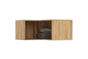 Набор шкафов "Норд" (170х210 см) с антресолями дуб крафт золотой - изумруд