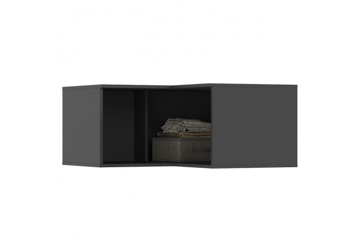 Набор шкафов Норд с антресолями графит