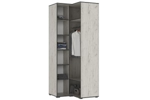 Набор шкафов "Норд" (170х210 см) с антресолями (дуб крафт белый)