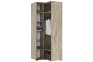 Набор шкафов "Норд" (170х210 см) с антресолями (дуб крафт серый - кашемир)