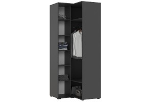 Набор шкафов "Норд" (170х210 см) с антресолями (графит)