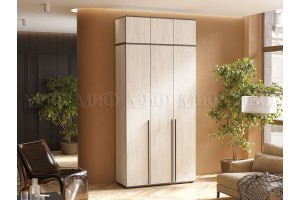 Антресоль "Норд" к шкафу 1200 (дуб крафт белый)