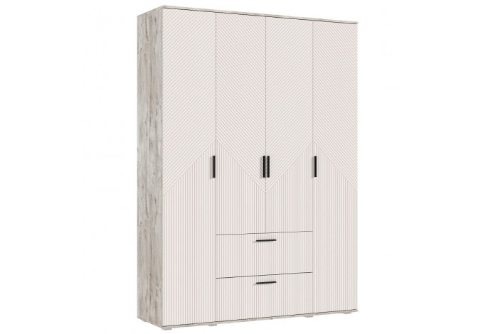 Спальня Сильвия - 2 Дуб Юкон - Кашемир