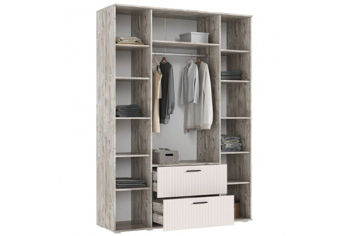 Спальня Сильвия - 2 Дуб Юкон - Кашемир