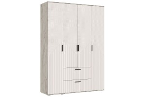 Набор мебели для спальни Сильвия - 1 Дуб Крафт серый - Кашемир