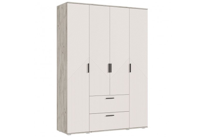 Спальня Сильвия - 1 Дуб Крафт серый - Кашемир