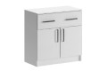Комод Бася с ящиком 2-мя дверцами белый
