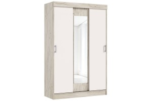 Набор мебели для спальни "Бася - 1" (дуб крафт серый - кашемир)