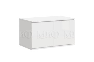 Антресоль "Челси" к шкафу 900 (белый - белый глянец)