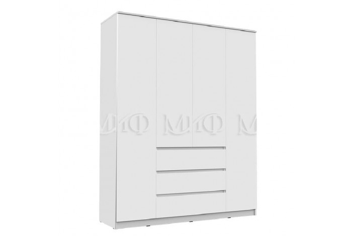 Спальня Челси 2 белый - белый глянец