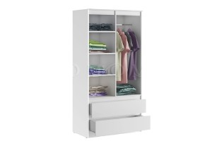 Детская модульная комната "Челси" вариант 4 (белый - белый глянец холодный)