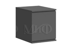 Антресоль "Челси" к пеналу 400 (графит - графит матовый)