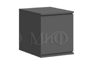 Антресоль "Челси" к пеналу 450 (графит - графит матовый)