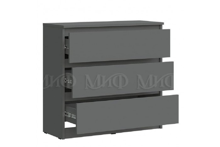 Детская модульная комната Челси вариант 2 графит - графит
