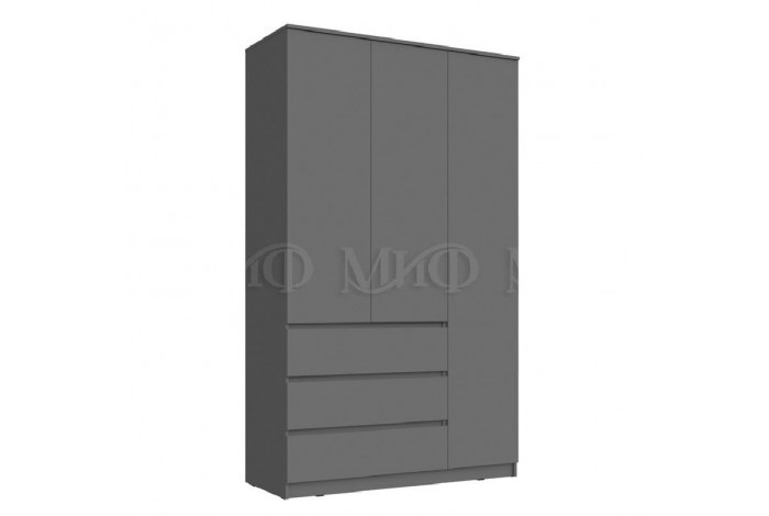 Детская модульная комната Челси вариант 2 графит - графит