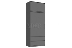 Детская модульная комната "Челси" вариант 1 (графит - графит)