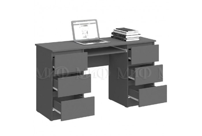 Детская модульная комната Челси вариант 1 графит - графит