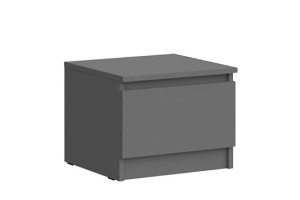 Набор мебели для спальни "Челси - 1" (графит - графит)