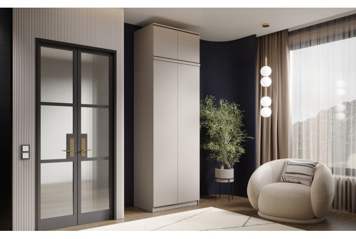 Антресоль Челси к шкафу 800 кашемир - кашемир