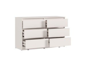 Комод Челси 6 ящиков (кашемир - кашемир)