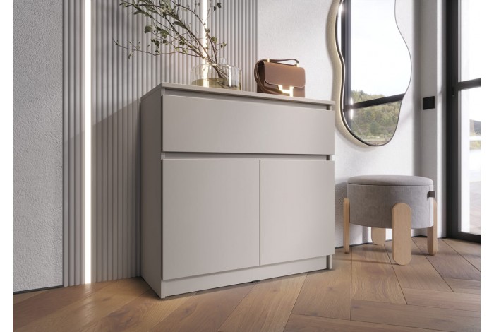 Комод Челси 800 1 ящик 2 двери кашемир - кашемир