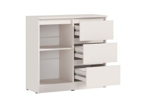 Комод Челси 800 3 ящика 1 дверь (кашемир - кашемир)