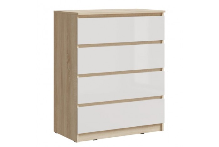 Детская комната Челси вариант 5 дуб сонома - белый глянец холодный