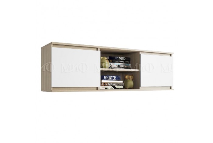 Детская комната Челси вариант 3 дуб сонома - белый глянец холодный