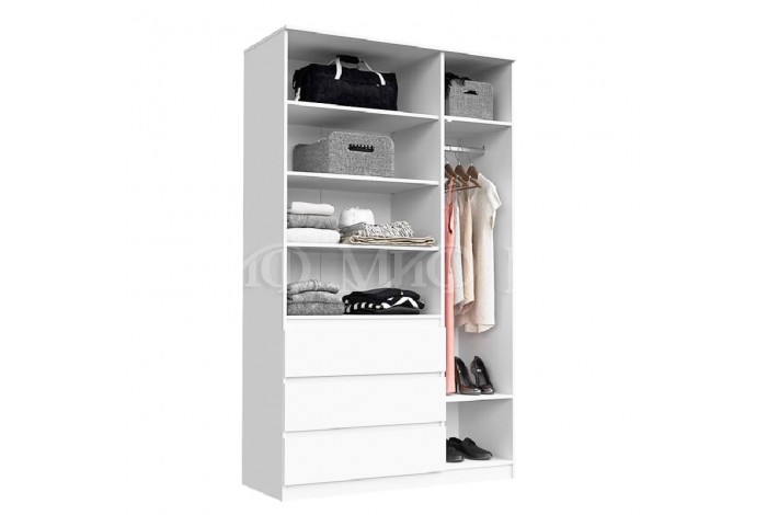 Детская комната Челси вариант 4 дуб сонома - белый глянец холодный