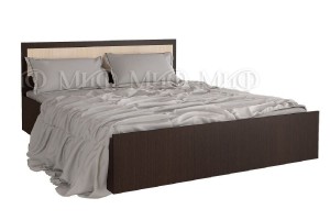 Кровать "Фиеста 0,9" (венге - дуб беленый)