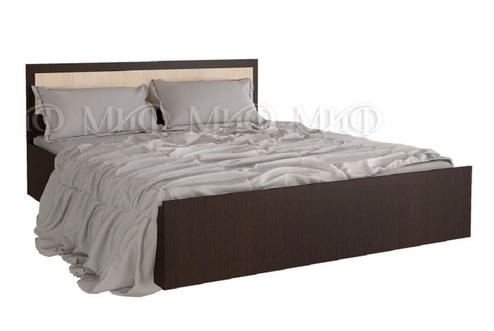 Кровать Фиеста 1,4 венге - дуб беленый