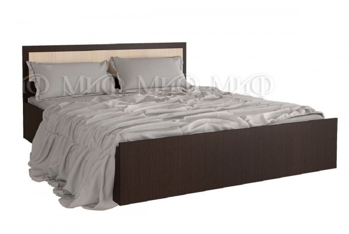 Кровать Фиеста 1,6 венге - дуб беленый