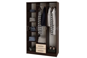 Набор мебели для спальни "Фиеста - 5" (венге - дуб беленый)