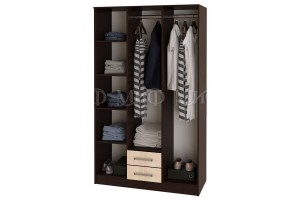 Набор мебели для спальни "Фиеста - 6" (венге - дуб беленый)