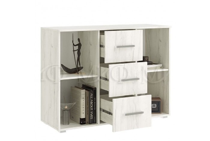 Спальня Фиеста - 1 дуб крафт белый - графит