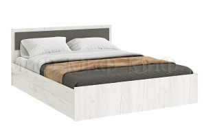 Кровать "Фиеста 1,4" (дуб крафт белый - графит)