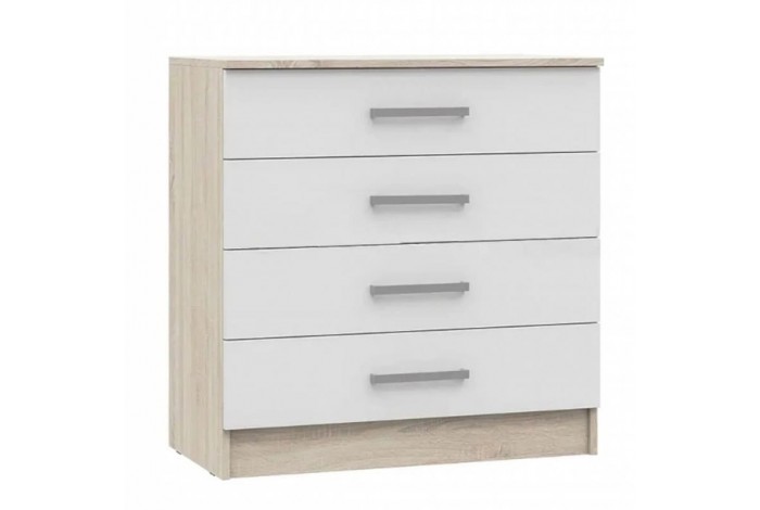 Детская комната Мартина вариант 3 дуб сонома - белый глянец