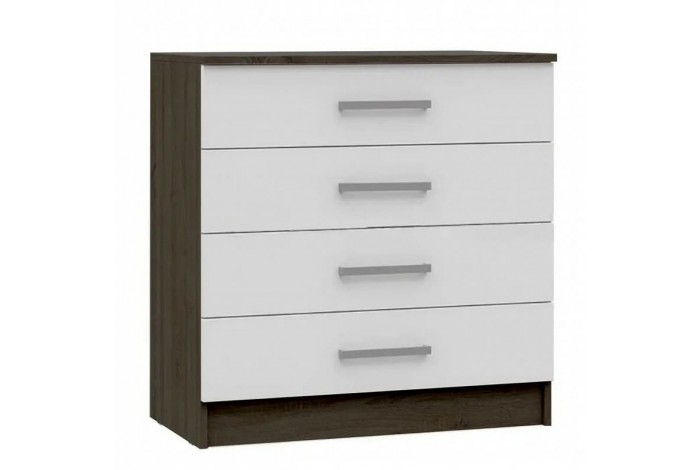 Набор мебели для спальни Мартина - 3 венге - белый глянец