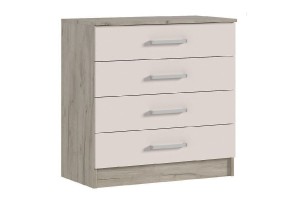 Комод Мартина 800 (дуб крафт серый - кашемир)