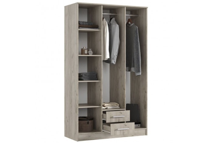 Набор мебели для спальни Мартина - 7 дуб крафт серый - кашемир