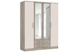 Набор мебели для спальни "Мартина - 7" (дуб крафт серый - кашемир)