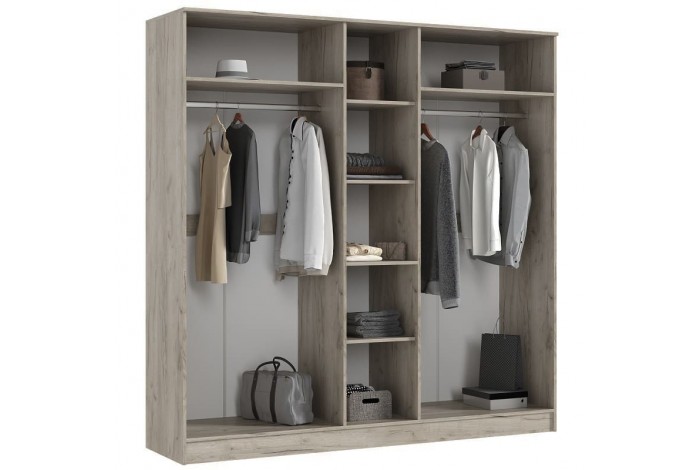 Спальня Мартина - 9 дуб крафт серый - кашемир