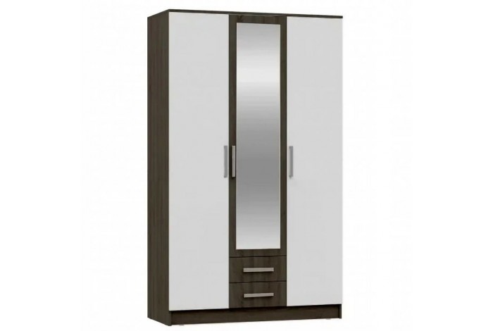 Набор мебели для спальни Мартина - 3 венге - белый глянец